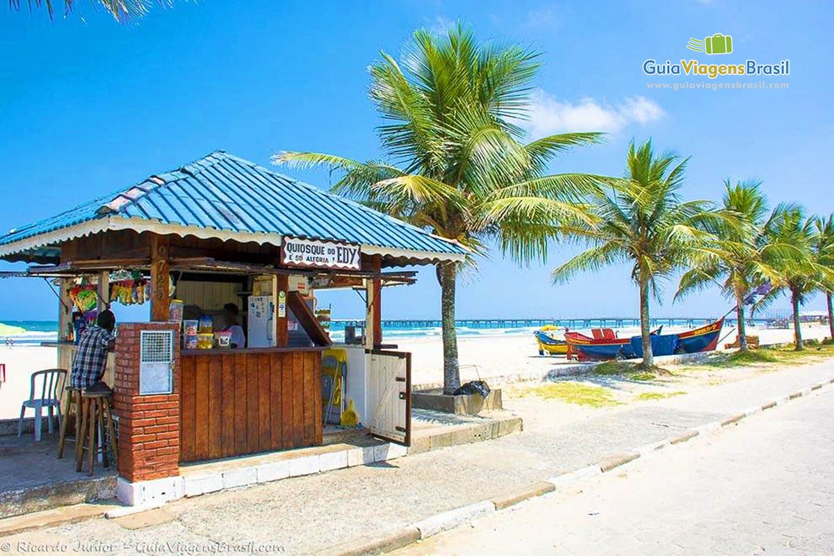 Quiosque na praia